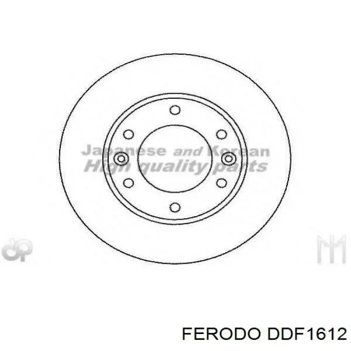 DDF1612 Ferodo Discos