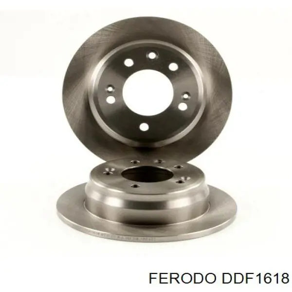 DDF1618 Ferodo disco de freno trasero