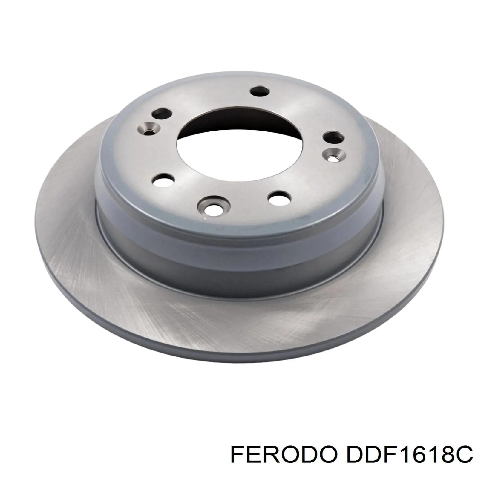 DDF1618C Ferodo disco de freno trasero