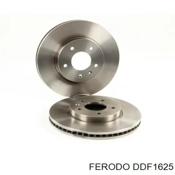 DDF1625 Ferodo disco de freno delantero