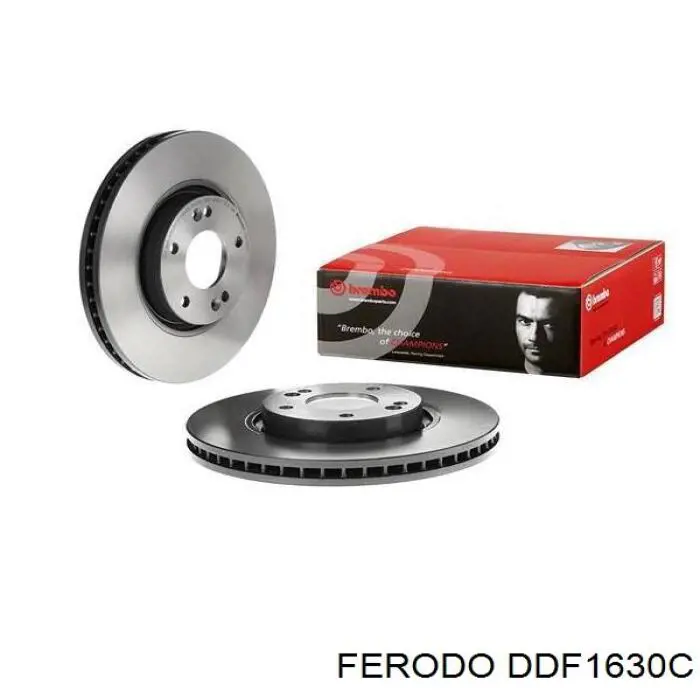 DDF1630C Ferodo disco de freno delantero