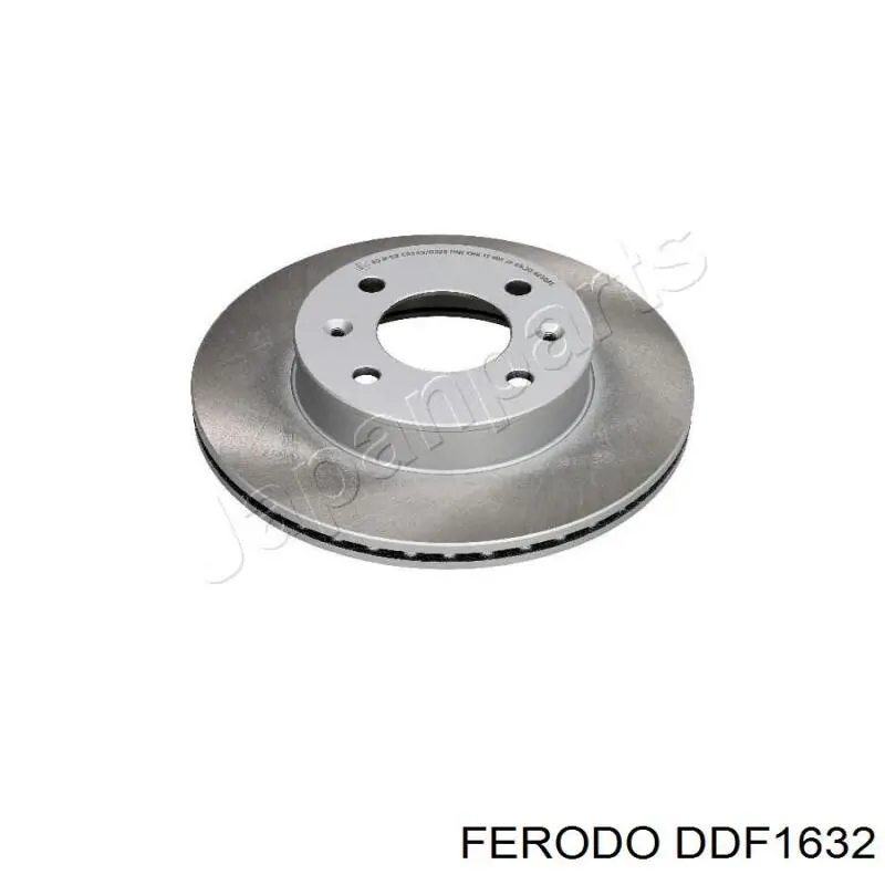 DDF1632 Ferodo disco de freno delantero