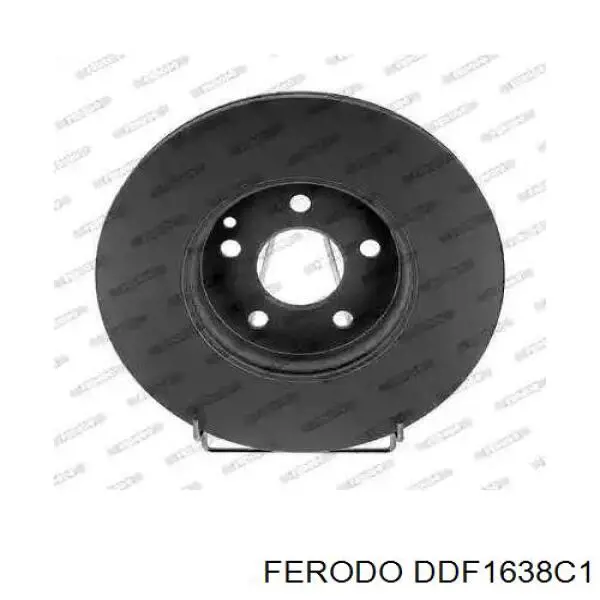 DDF1638C-1 Ferodo disco de freno delantero