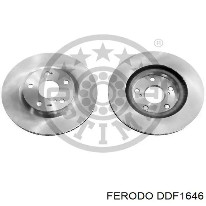 Frenos delanteros Ferodo DDF1646 precio, desde 38,42 EUR
