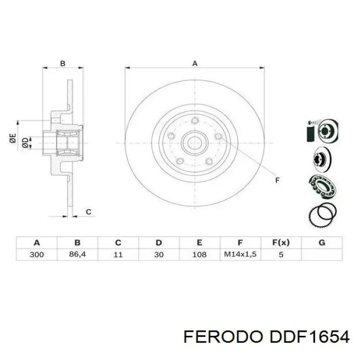 Disco de freno trasero Renault Espace 4 JK0