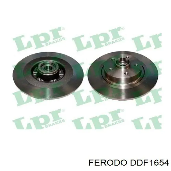 Disco de freno trasero Renault Espace 4 JK0