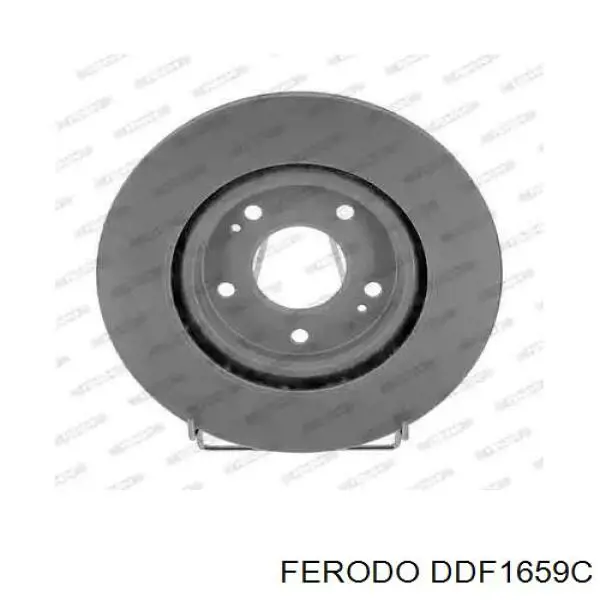 DDF1659C Ferodo freno de disco delantero