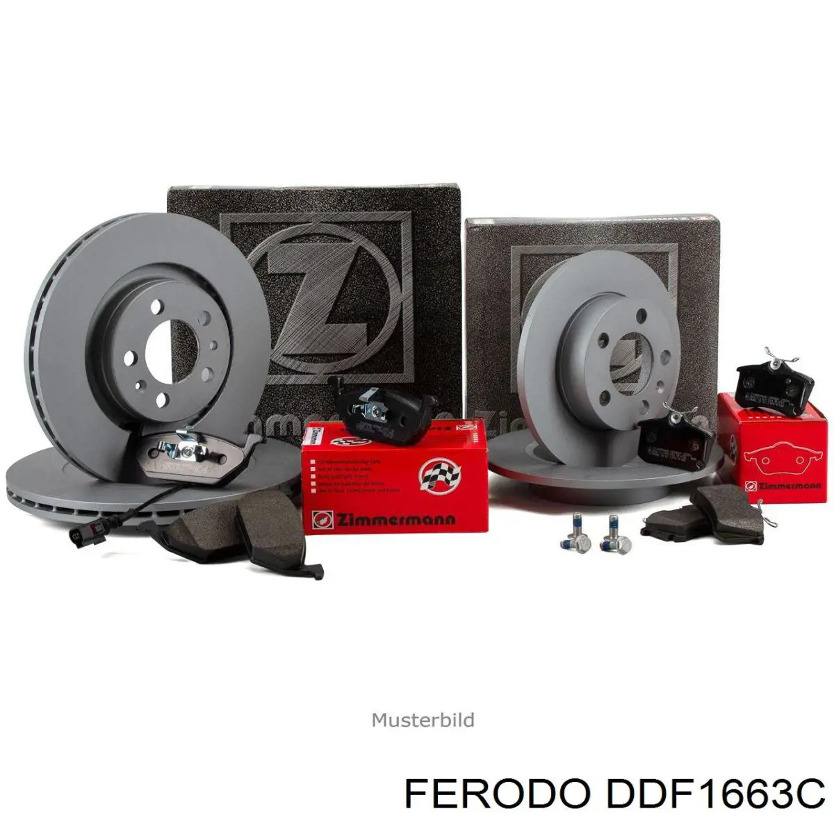 Frenos delanteros Ferodo DDF1663C precio, desde 48,00 EUR