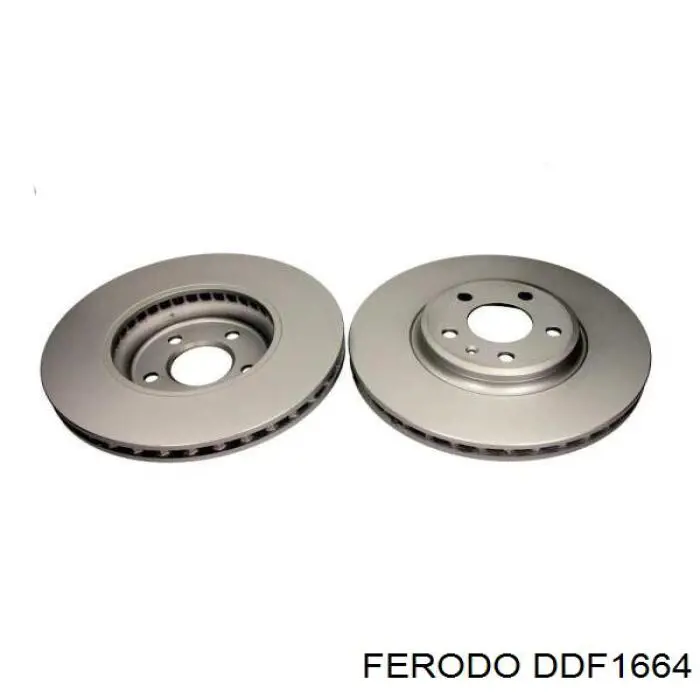 DDF1664 Ferodo freno de disco delantero