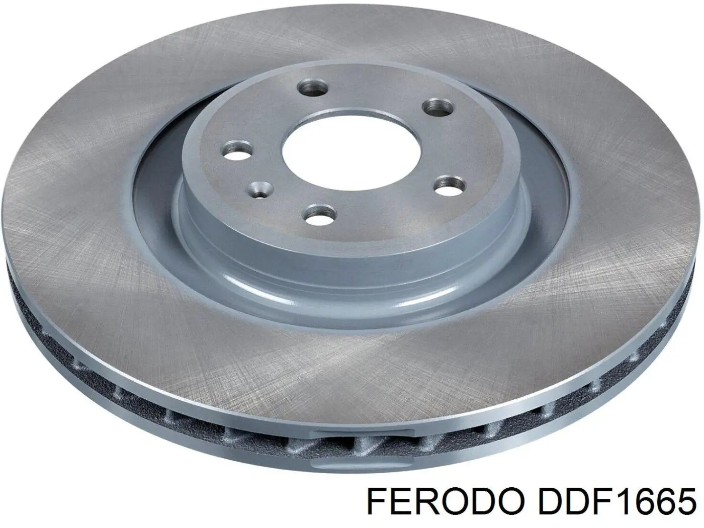 DDF1665 Ferodo disco de freno delantero