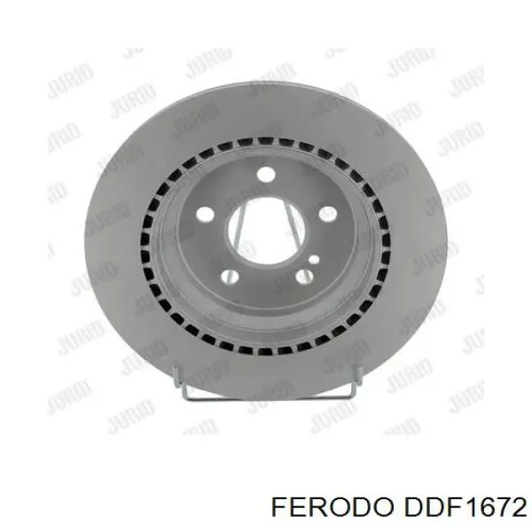 DDF1672 Ferodo disco de freno trasero