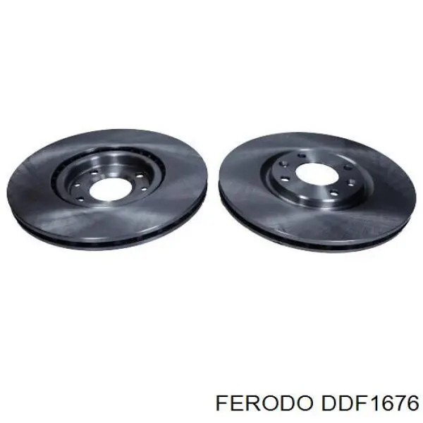 DDF1676 Ferodo disco de freno delantero