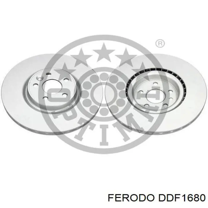 DDF1680 Ferodo freno de disco delantero