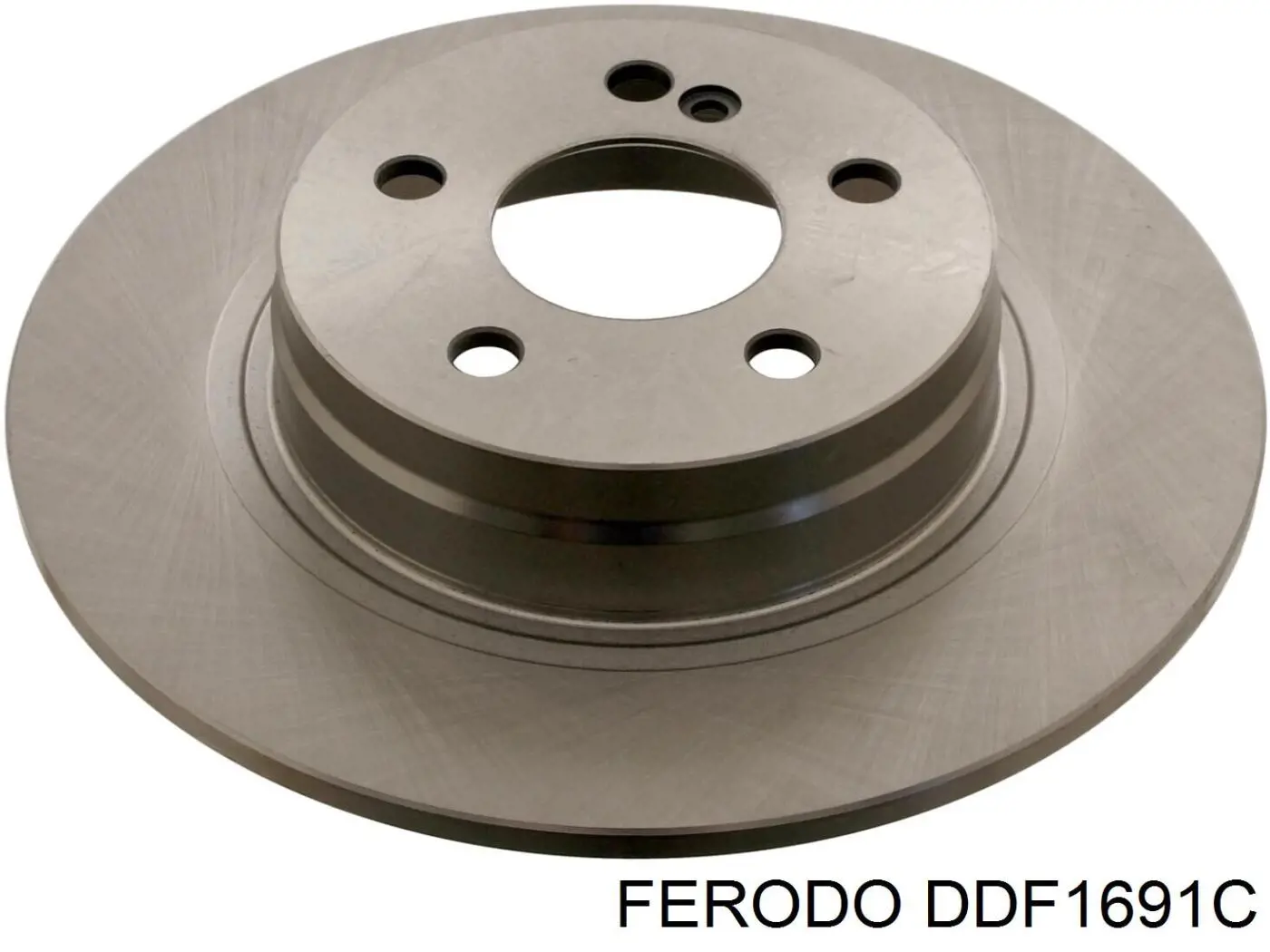 DDF1691C Ferodo disco de freno trasero