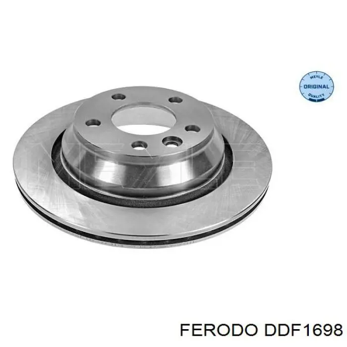 DDF1698 Ferodo disco de freno trasero