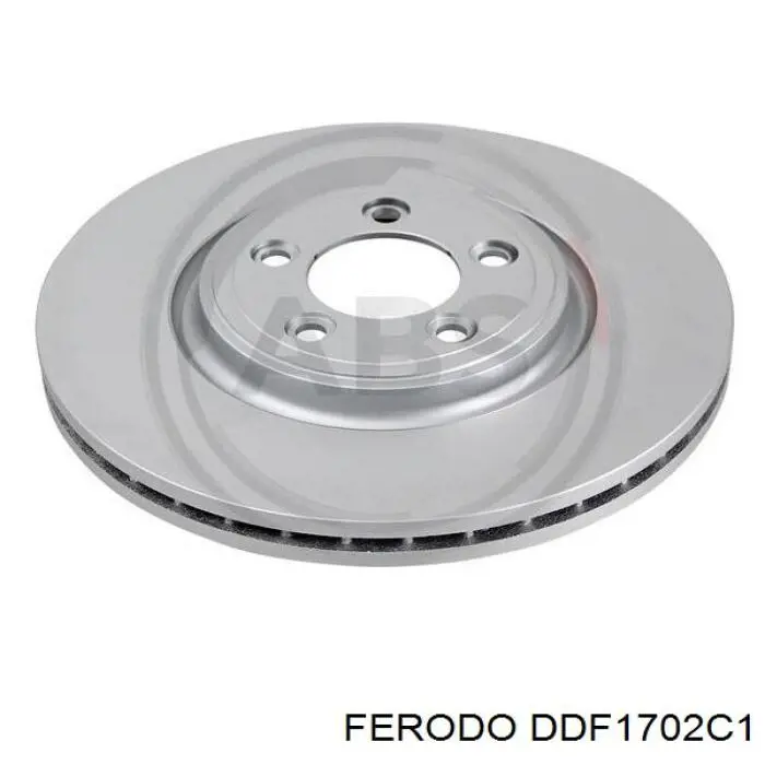 DDF1702C-1 Ferodo freno de disco delantero