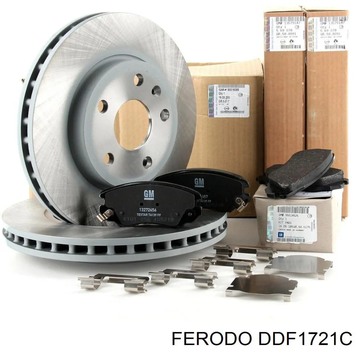 Frenos delanteros Ferodo DDF1721C precio, desde 51,55 EUR