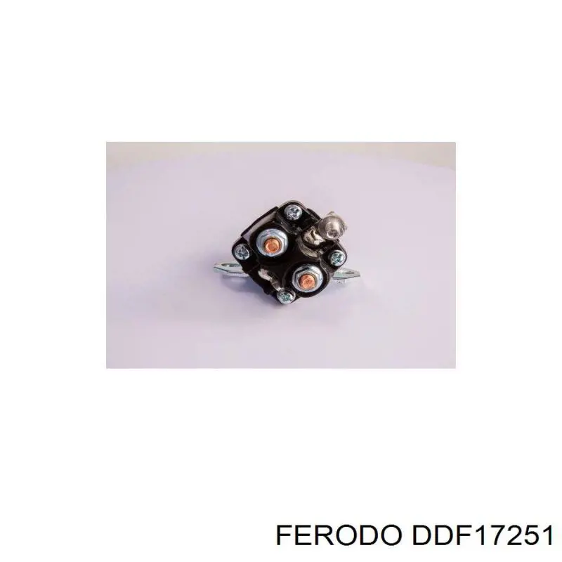 DDF1725-1 Ferodo disco de freno trasero