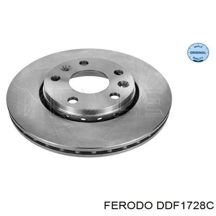 DDF1728C Ferodo disco de freno delantero