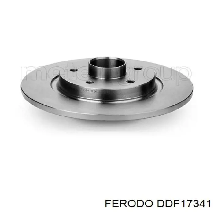 Frenos traseros Ferodo DDF17341