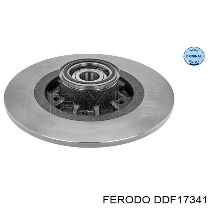 Comprar DDF17341 Ferodo Disco de freno trasero