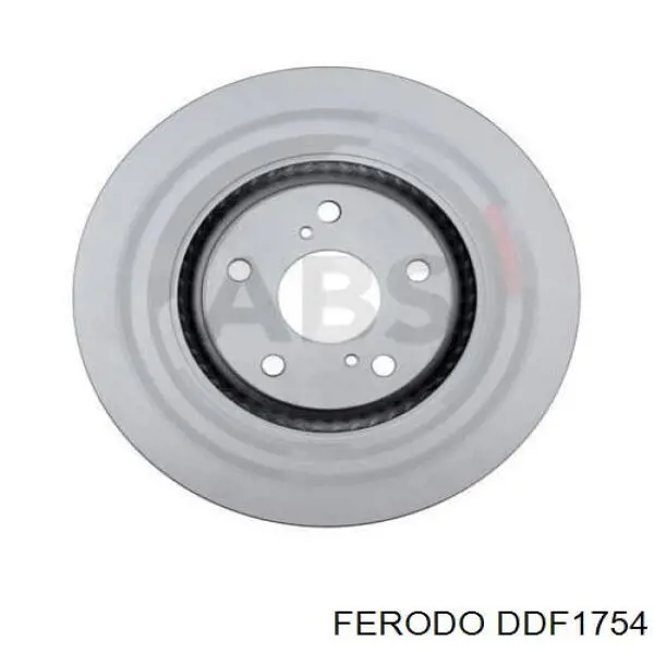 DDF1754 Ferodo disco de freno delantero