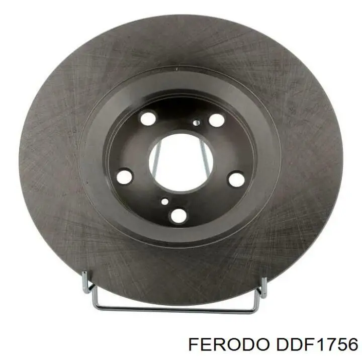 DDF1756 Ferodo disco de freno delantero