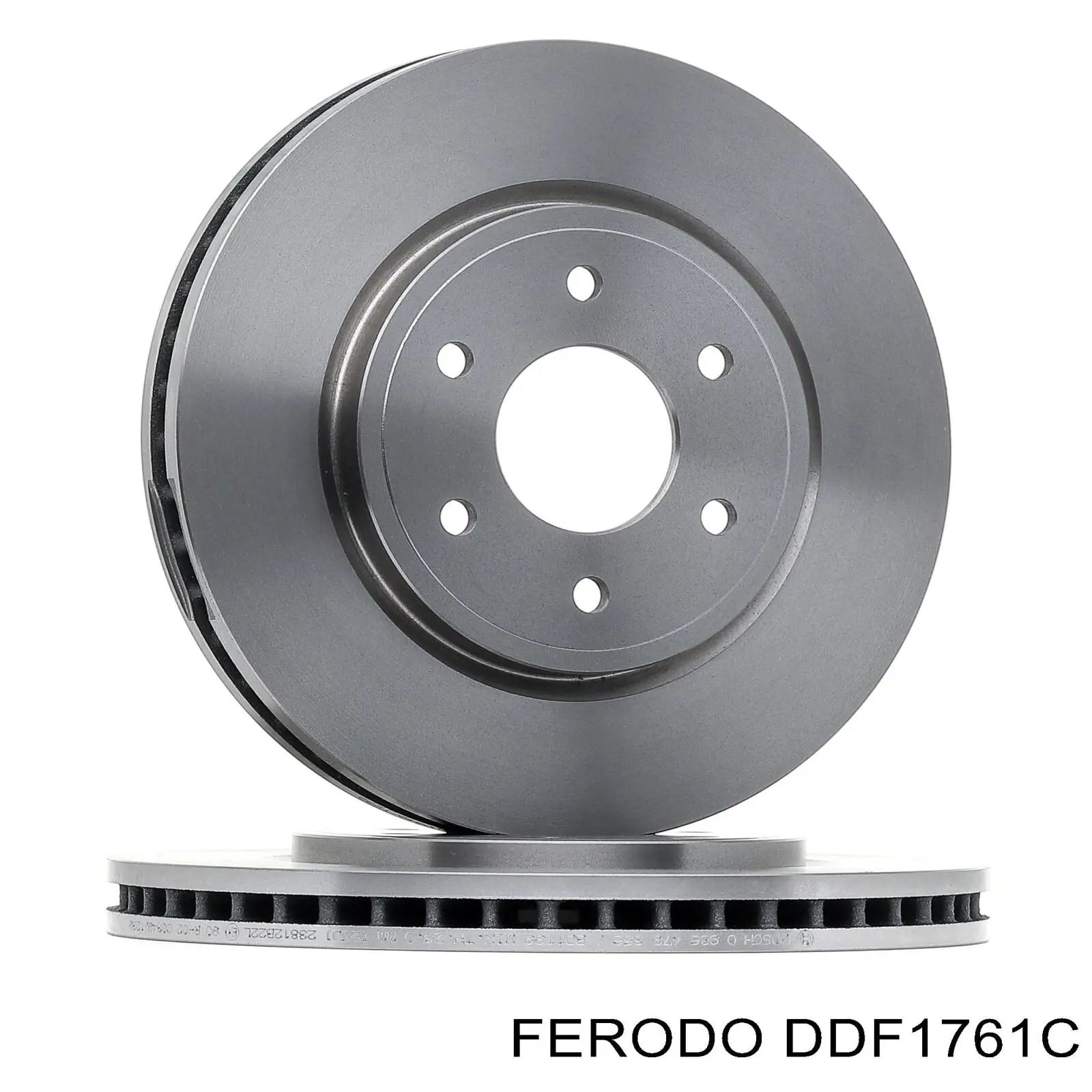 DDF1761C Ferodo disco de freno delantero