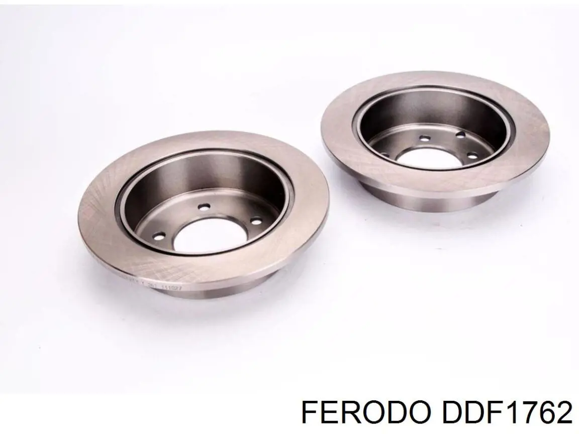 DDF1762 Ferodo disco de freno trasero