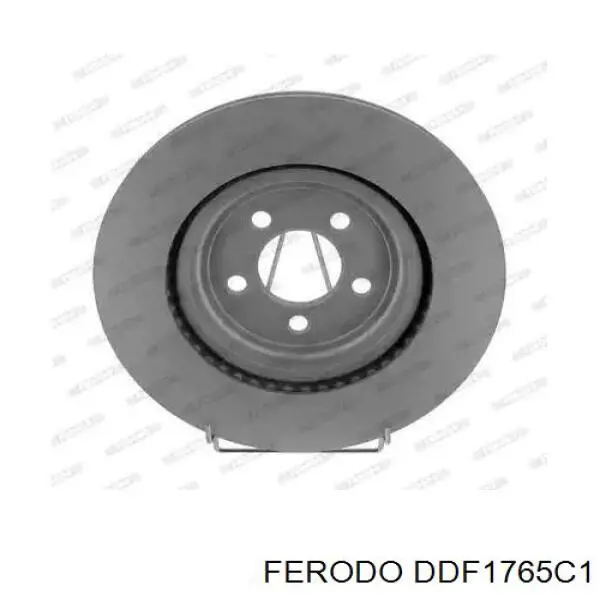 DDF1765C-1 Ferodo freno de disco delantero