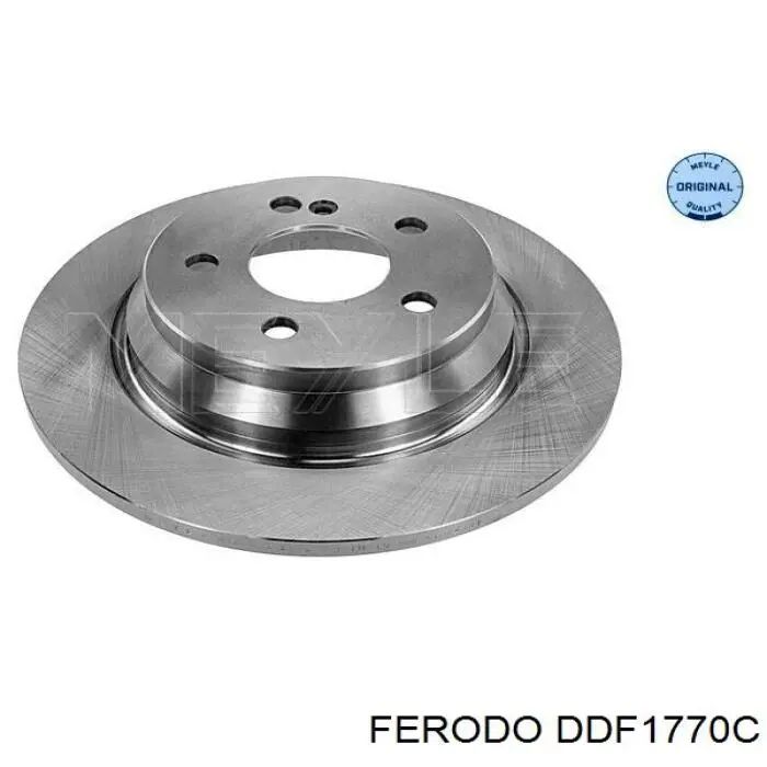 DDF1770C Ferodo disco de freno trasero