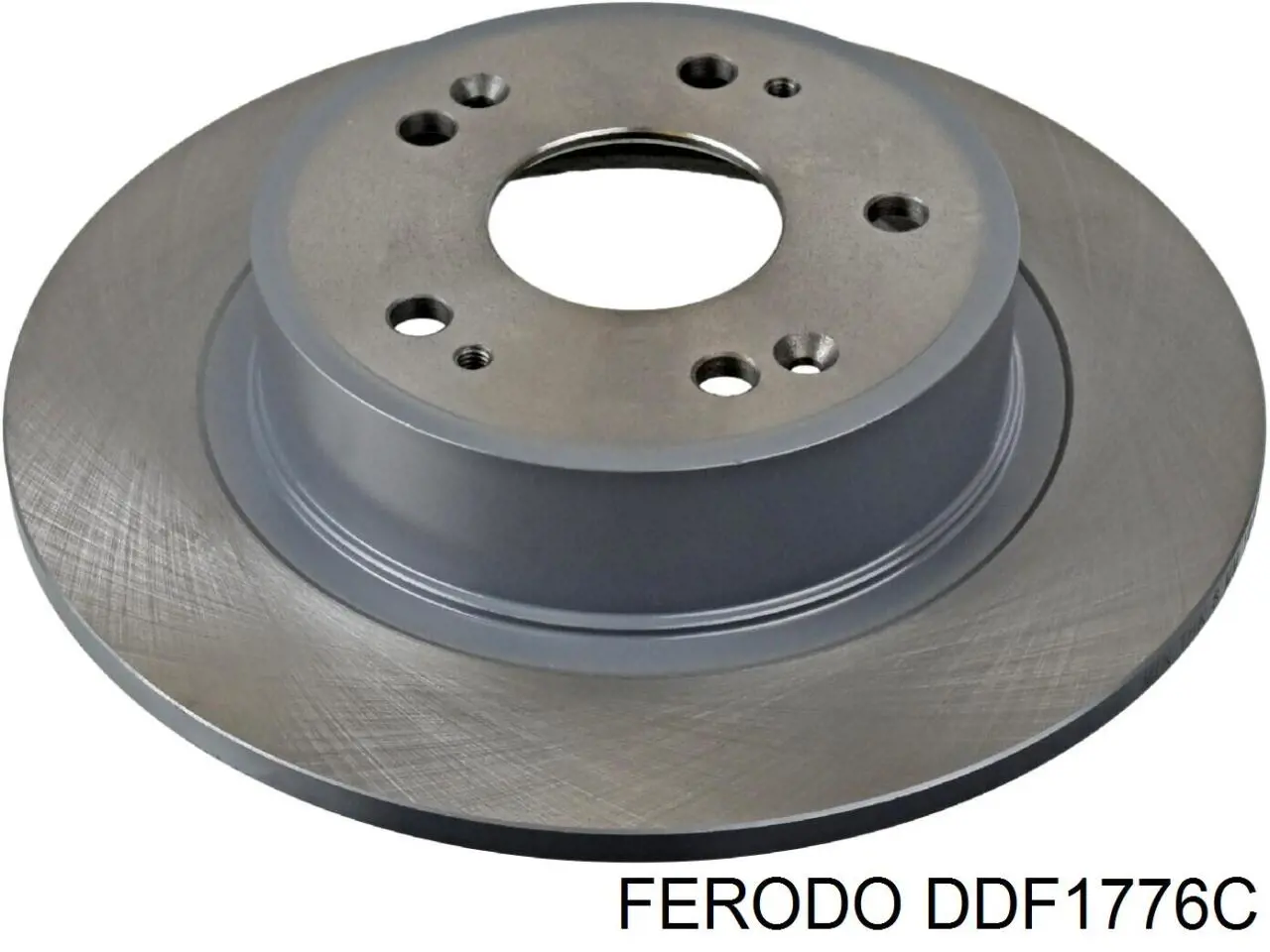 DDF1776C Ferodo disco de freno trasero