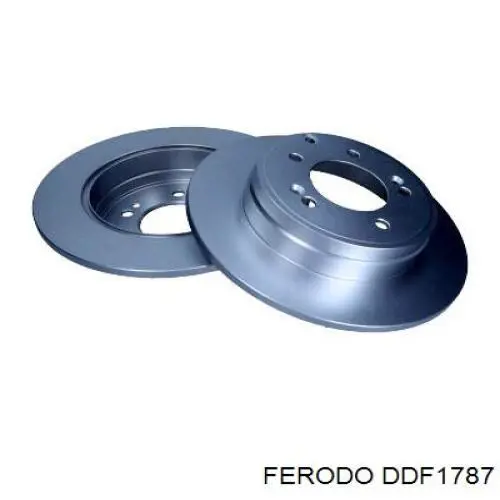 DDF1787 Ferodo disco de freno trasero