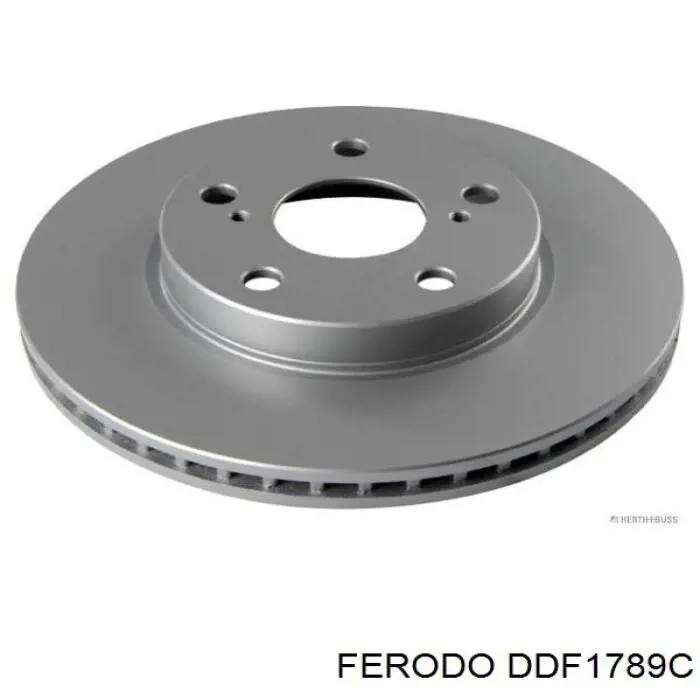 DDF1789C Ferodo freno de disco delantero