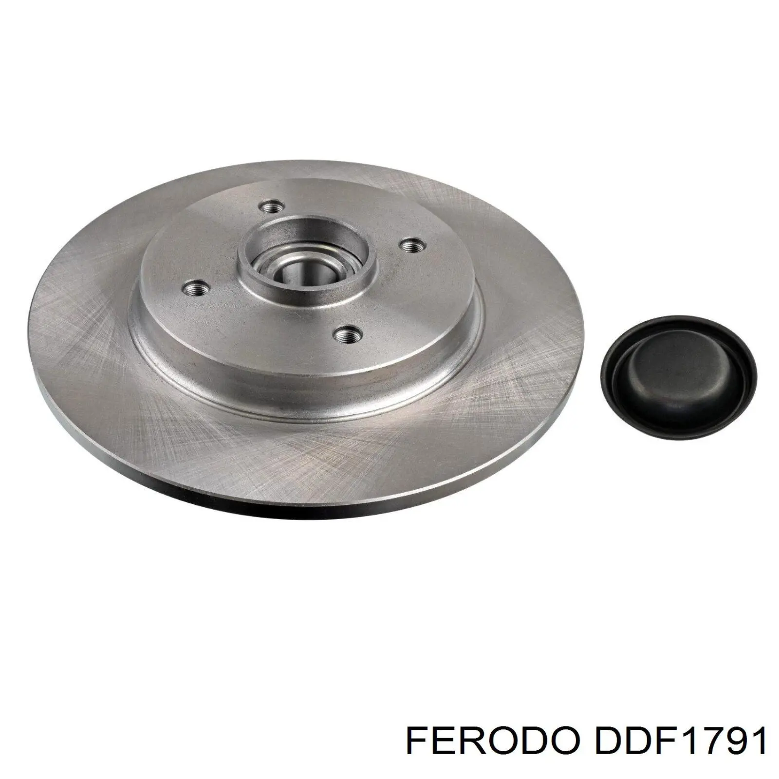 DDF1791 Ferodo disco de freno trasero