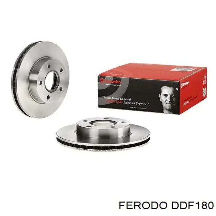 DDF180 Ferodo freno de disco delantero