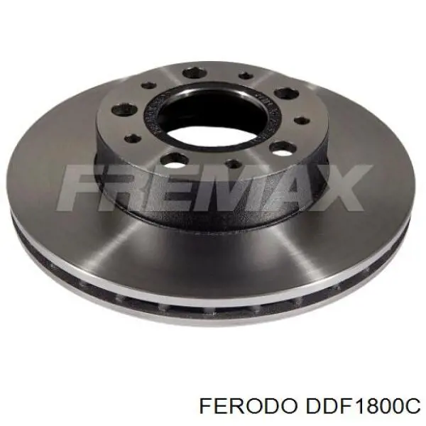 Disco de freno DDF1800C Ferodo