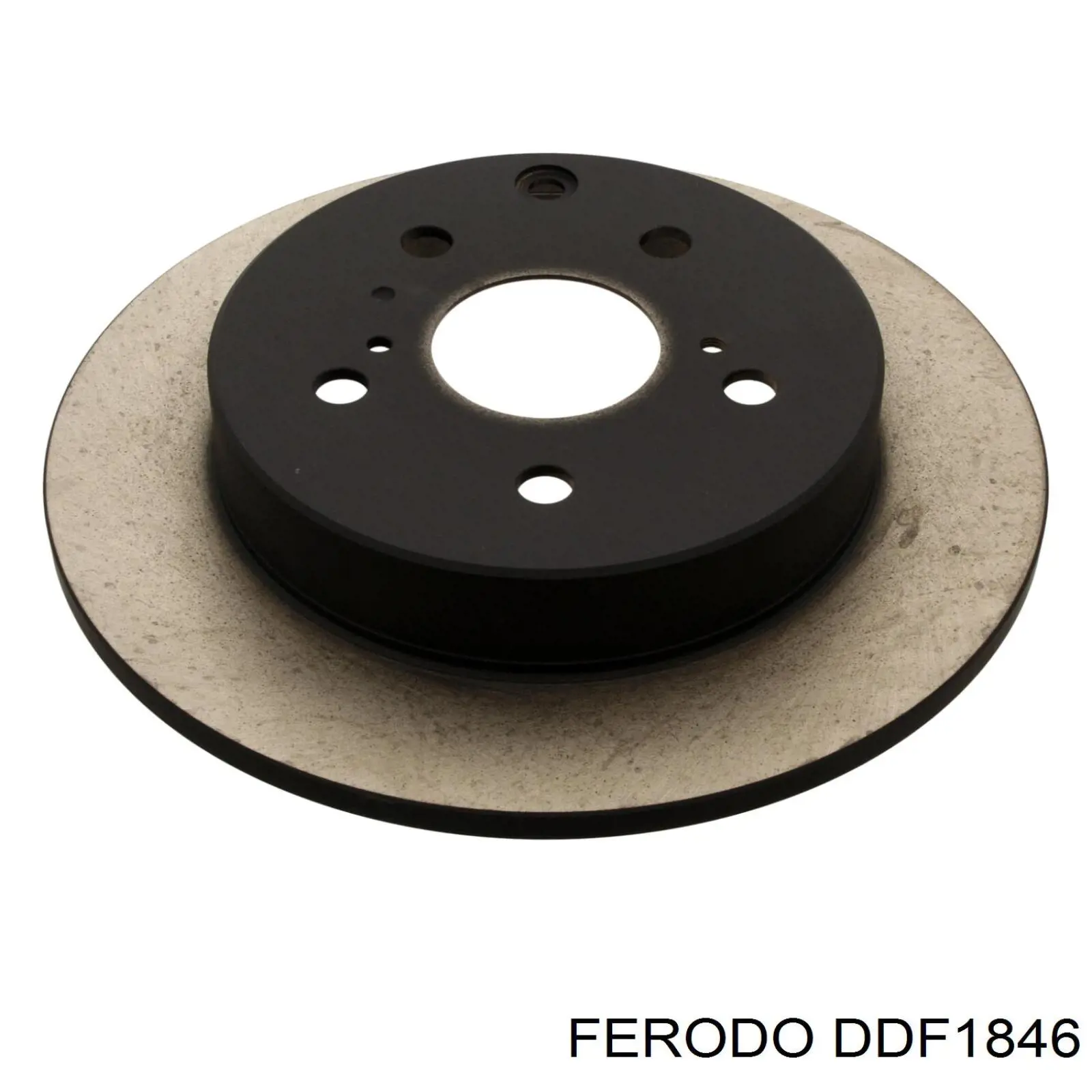 DDF1846 Ferodo disco de freno trasero