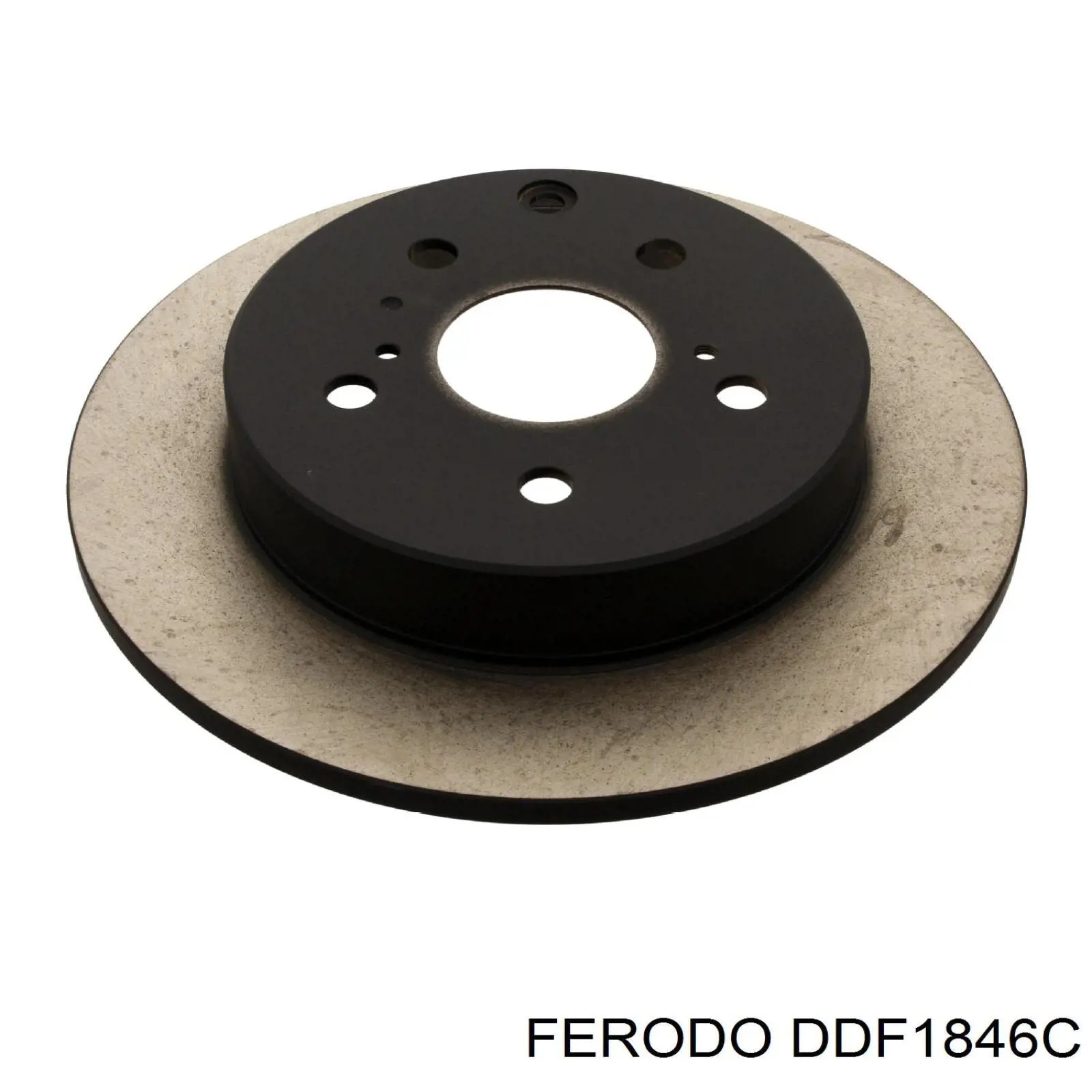 DDF1846C Ferodo disco de freno trasero