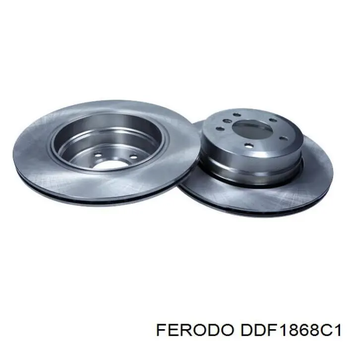 DDF1868C1 Ferodo disco de freno trasero