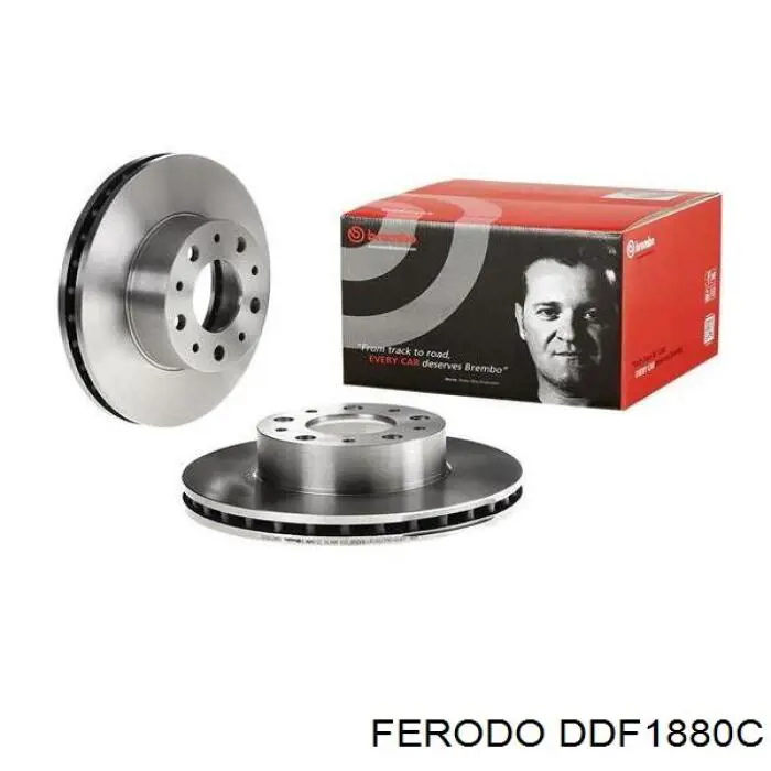 DDF1880C Ferodo Discos