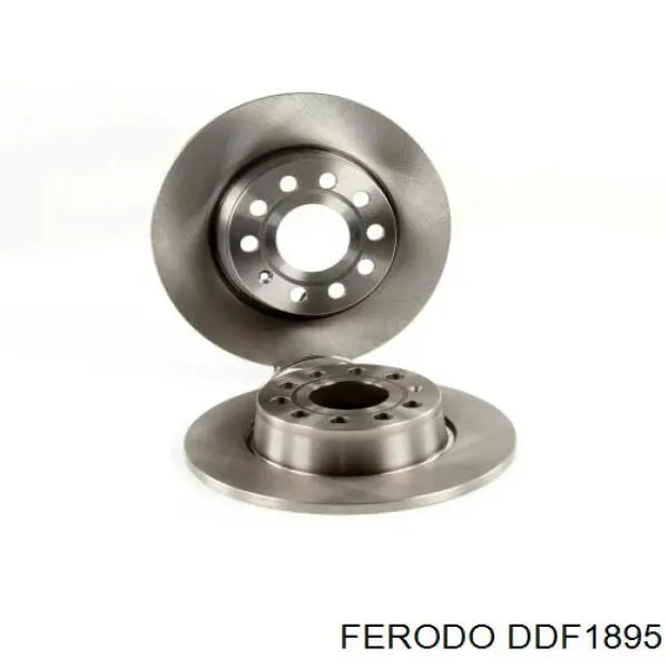 Comprar DDF1895 Ferodo Disco de freno trasero
