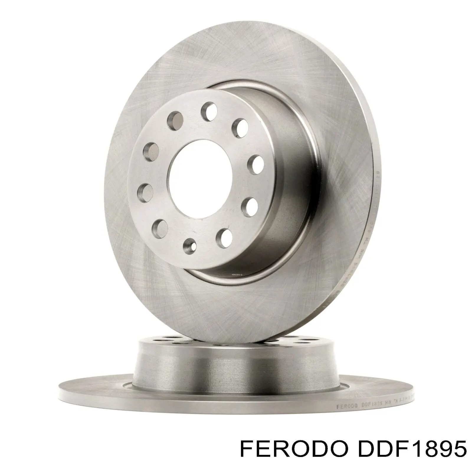 DDF1895 Ferodo disco de freno trasero