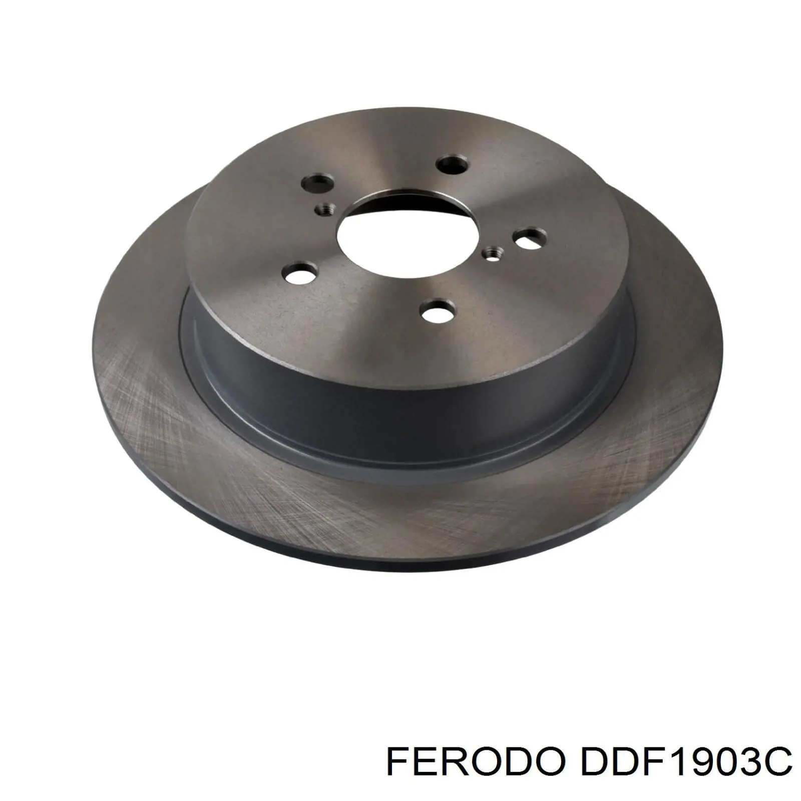 DDF1903C Ferodo disco de freno trasero