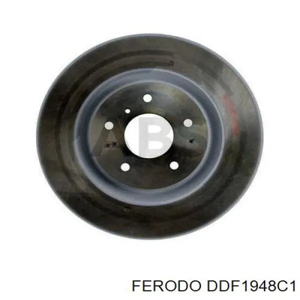 DDF1948C1 Ferodo disco de freno delantero