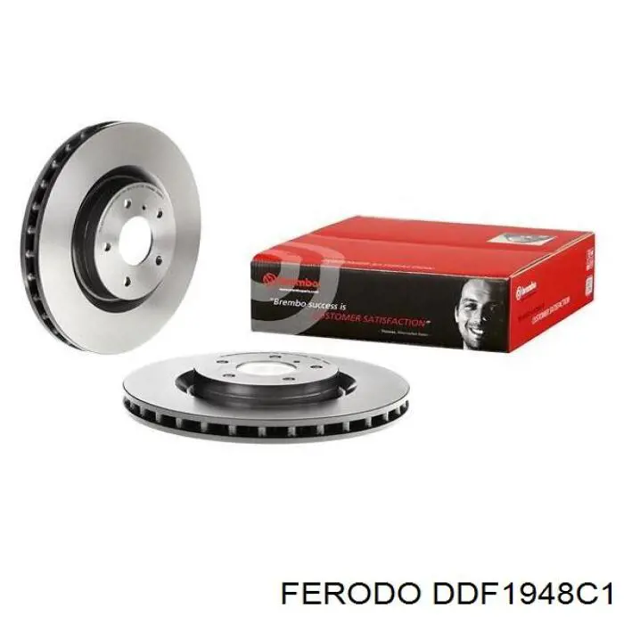 Comprar DDF1948C1 Ferodo Freno de disco delantero