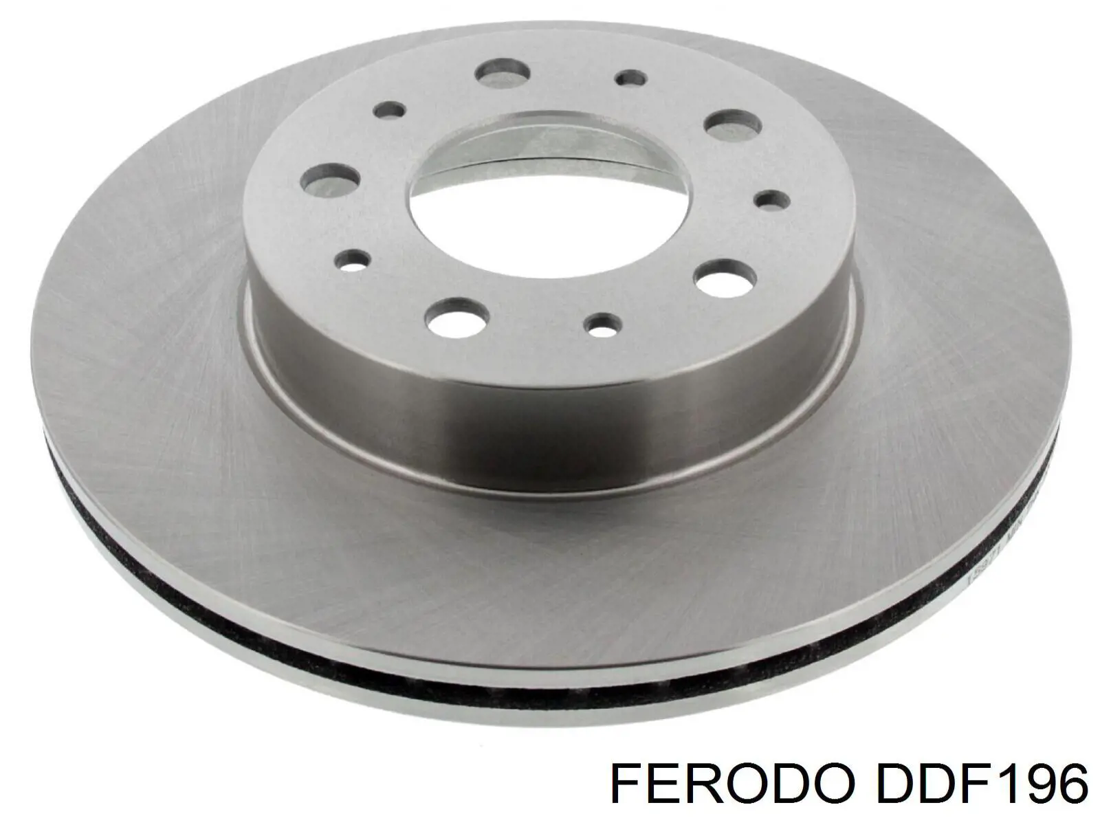 DDF196 Ferodo disco de freno delantero