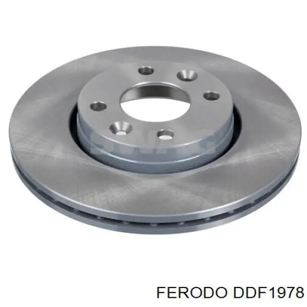 DDF1978 Ferodo disco de freno delantero