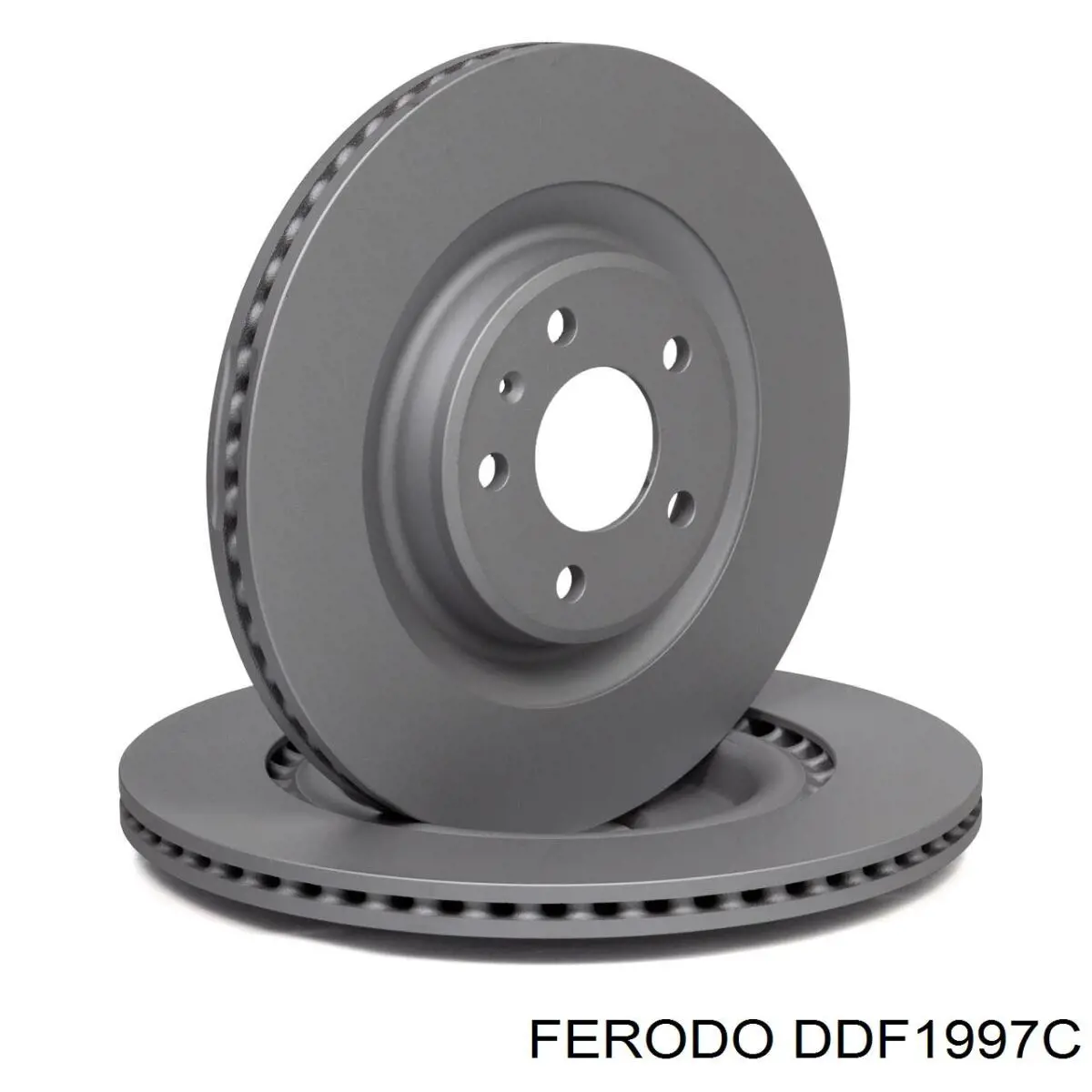 DDF1997C Ferodo freno de disco delantero