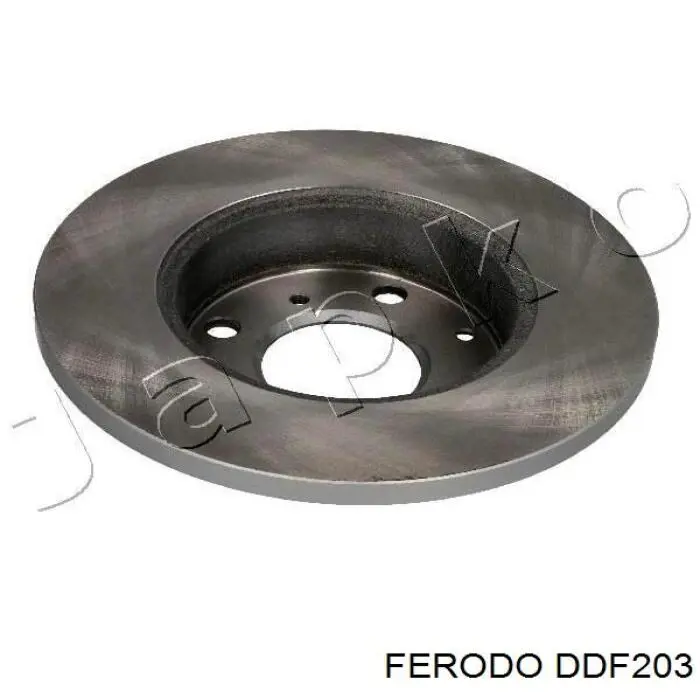 DDF203 Ferodo disco de freno delantero